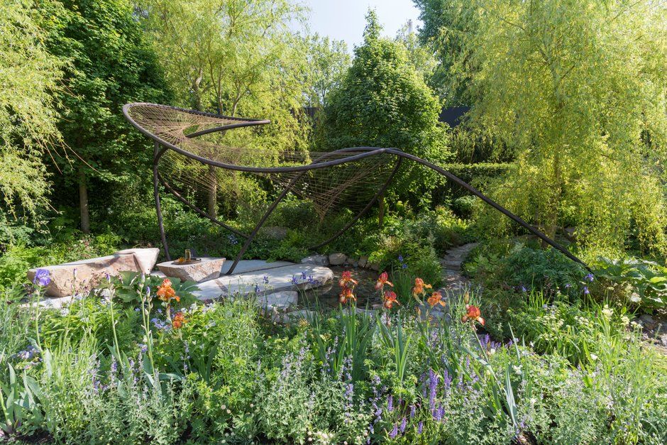 The Wedgewood garden at the Chelsea Flower Show 2018