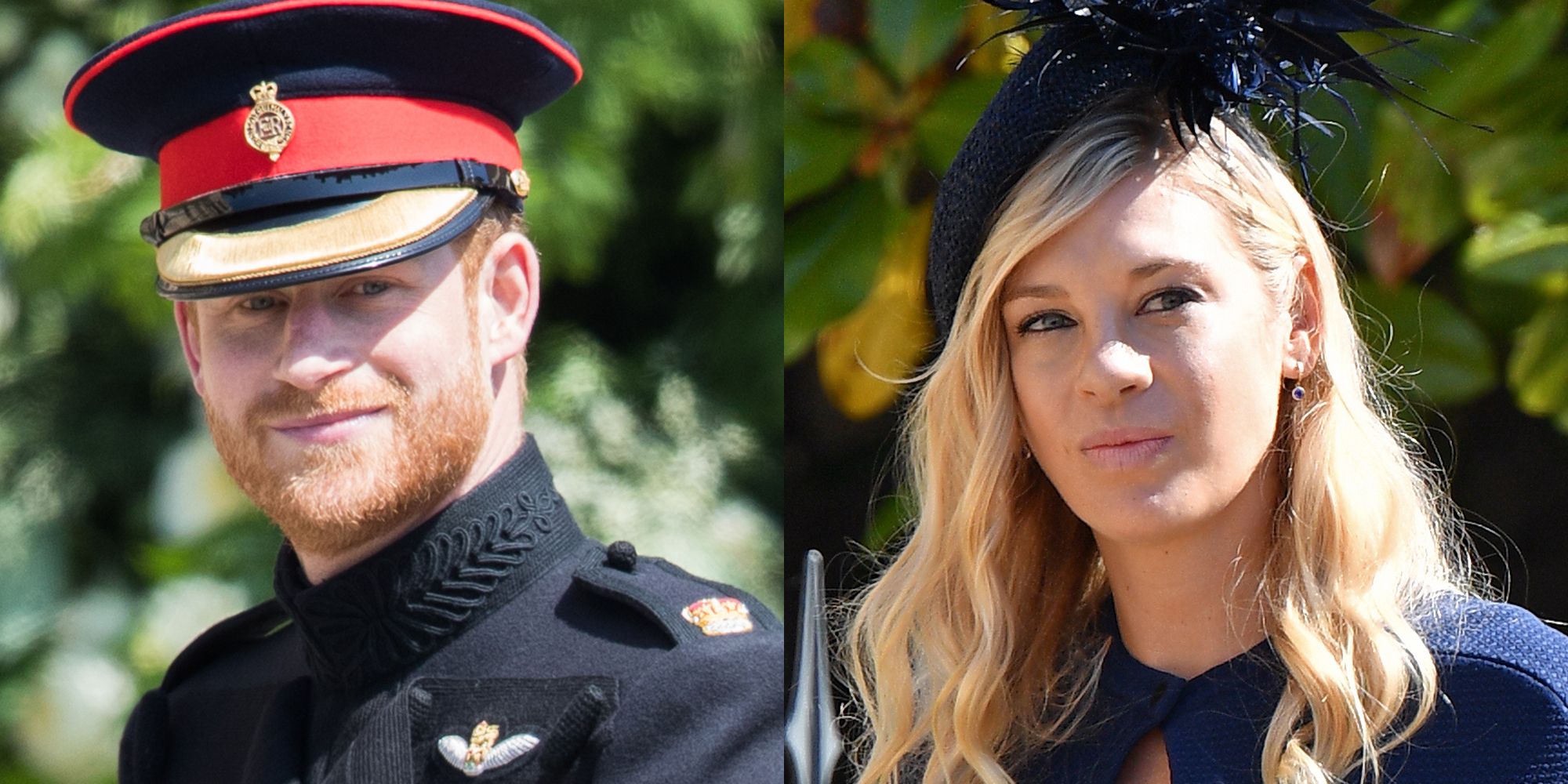prince harry and chelsy davy at wedding