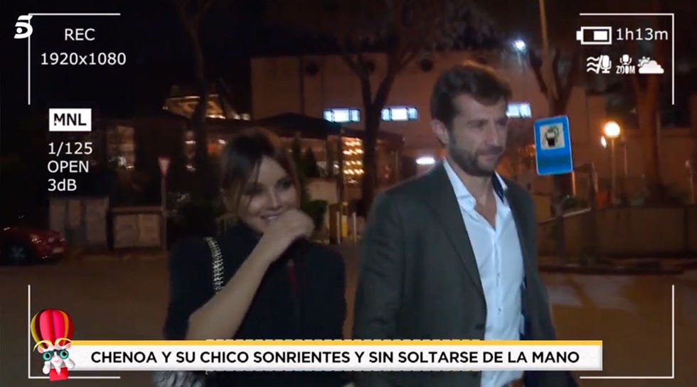 Chenoa y su novio