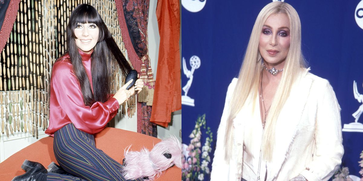 Cher's Hair Evolution - Most Famous Cher Hairstyles