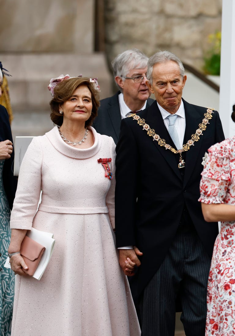 Who are Prime Minister Tony Blair's 4 Children and Wife?