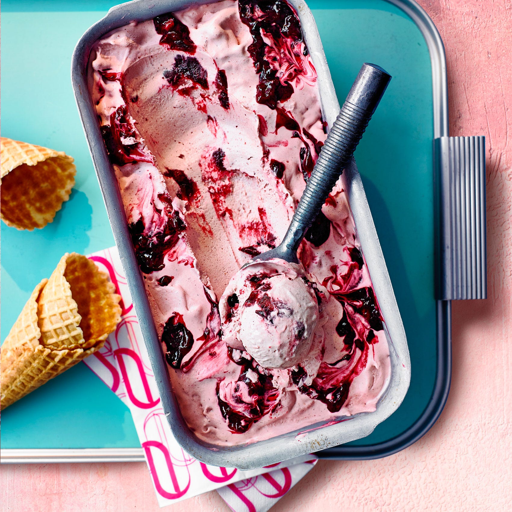 cherry cassis ice cream