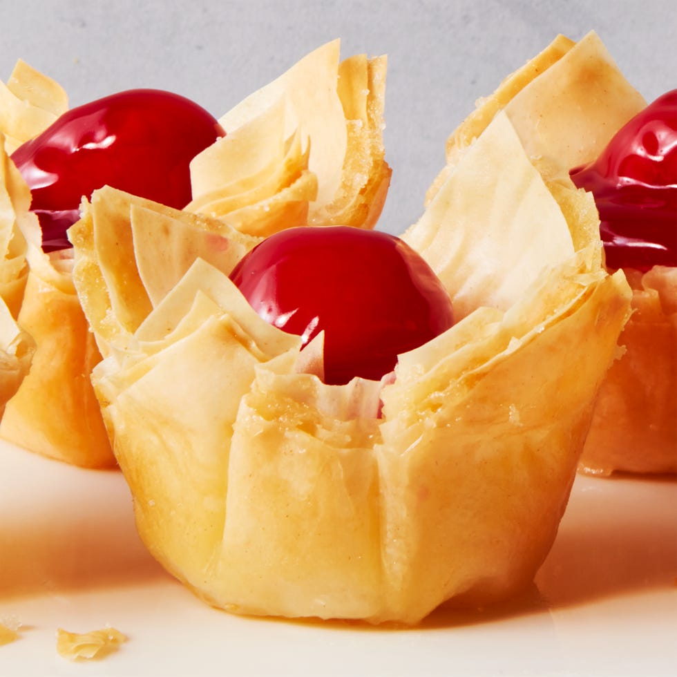 cherry cheesecake bites