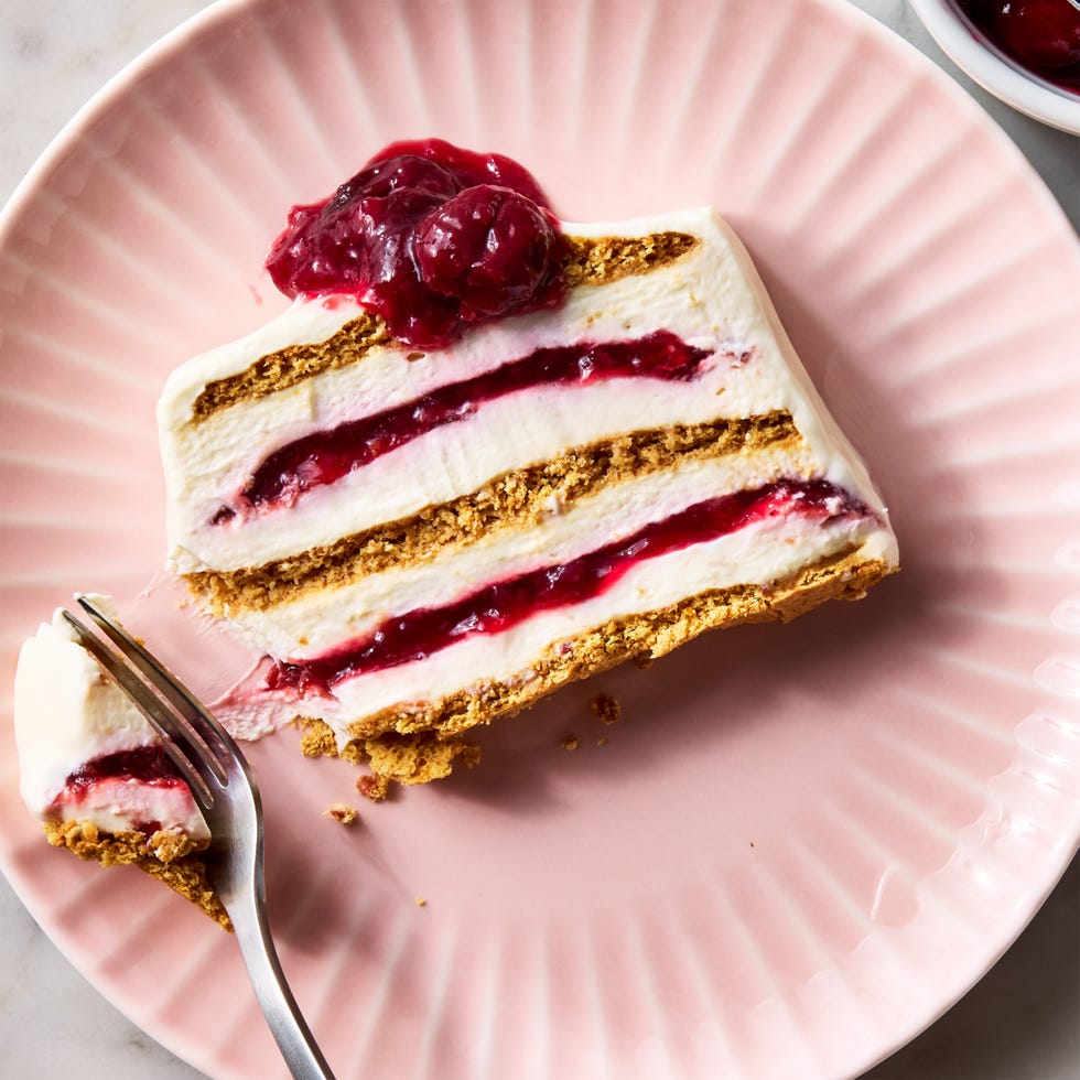 cherry cheesecake icebox cake