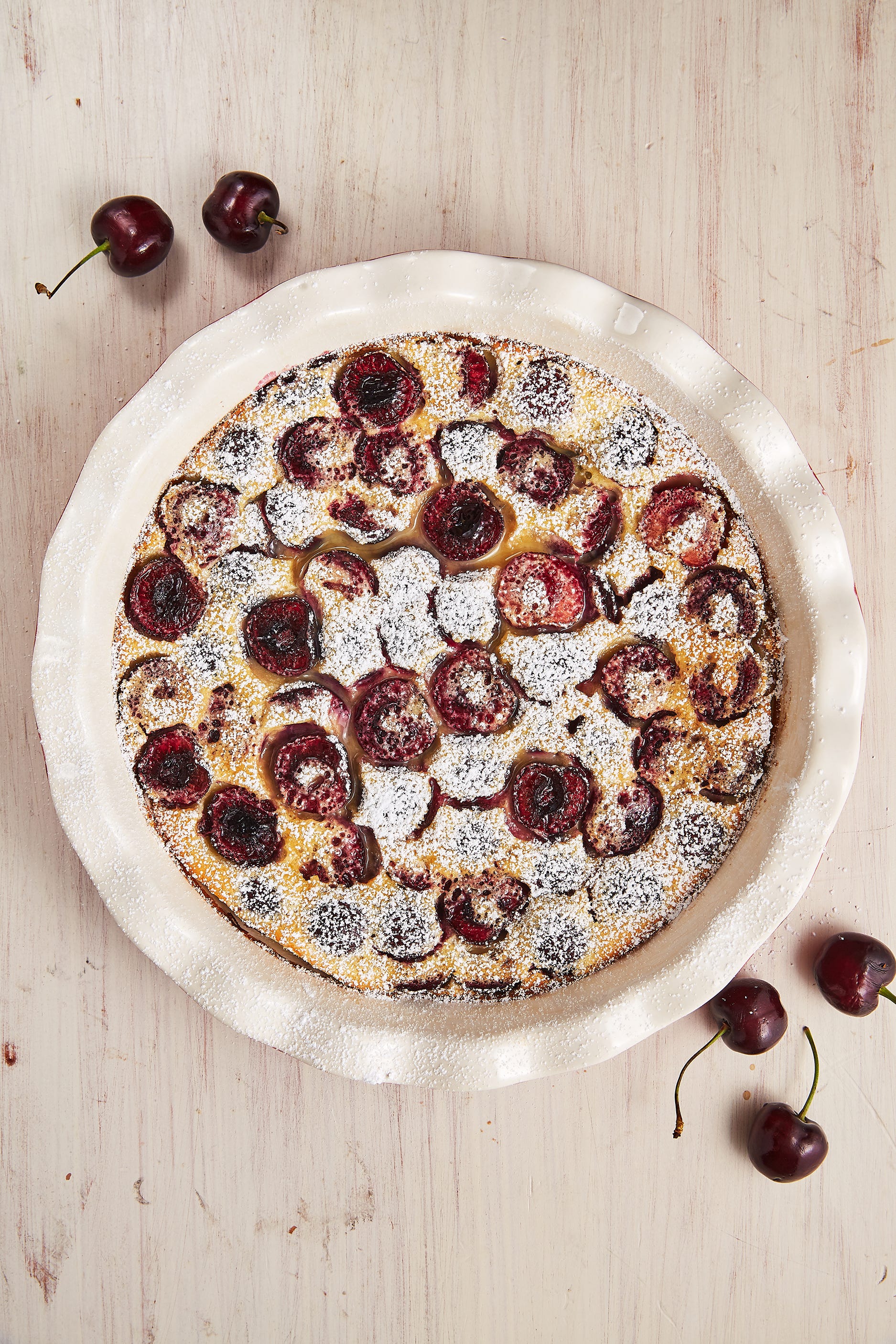 clafoutis de cerezas