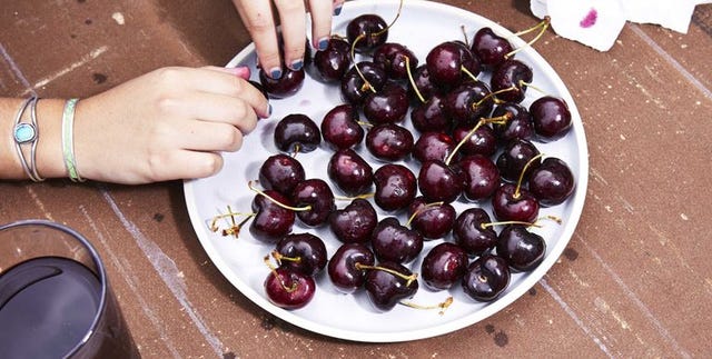 Food, Cherry, Harvest, Plant, Produce, Dish, Prune, Superfood, Ingredient, Cuisine, 