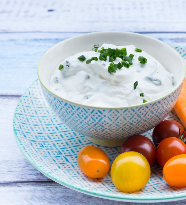 tomatoes and dip