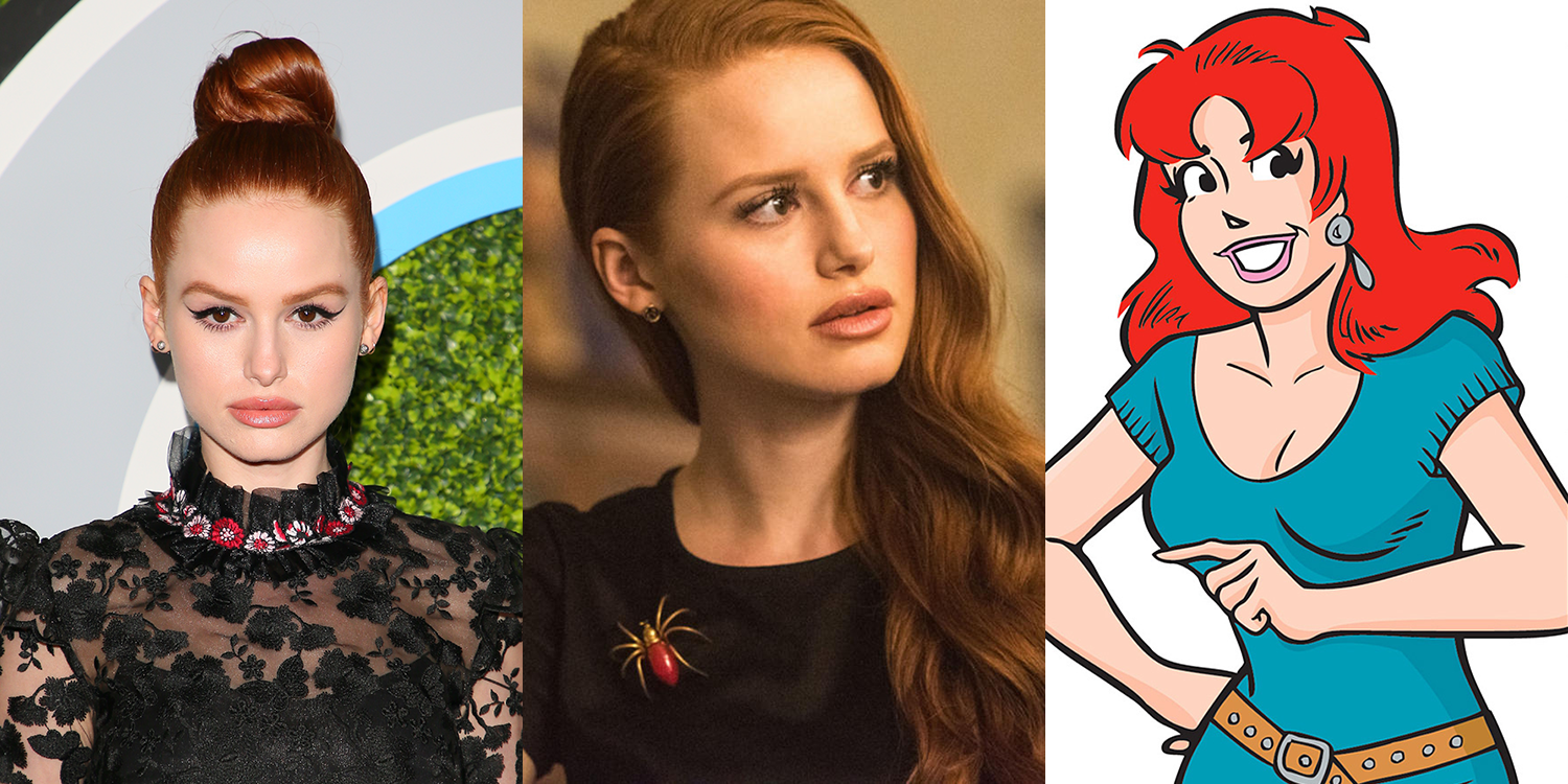 Madelaine Petsch  Hairstyle, High ponytails, Cheryl blossom riverdale