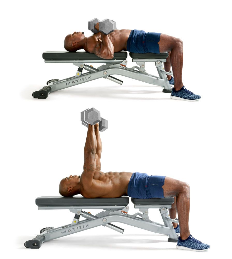 chest exercises with weights