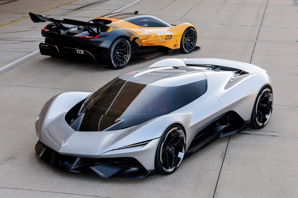 Corvette'in cx ve cx.r vision gran turismo'su