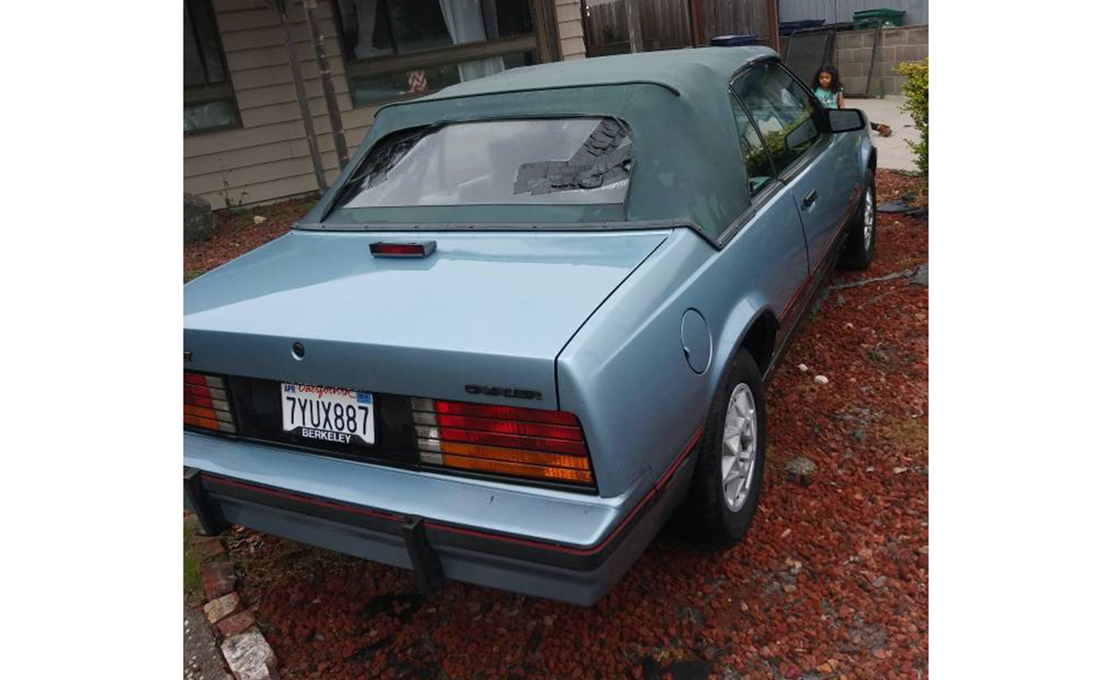 This 1986 Chevrolet Cavalier Convertible Will Surely Stand Out at Monterey Car Week