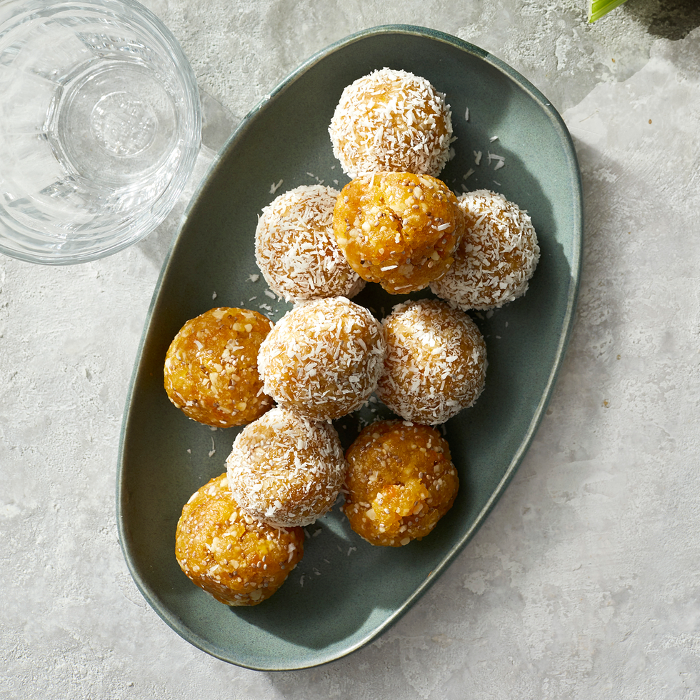 chewy apricot energy balls