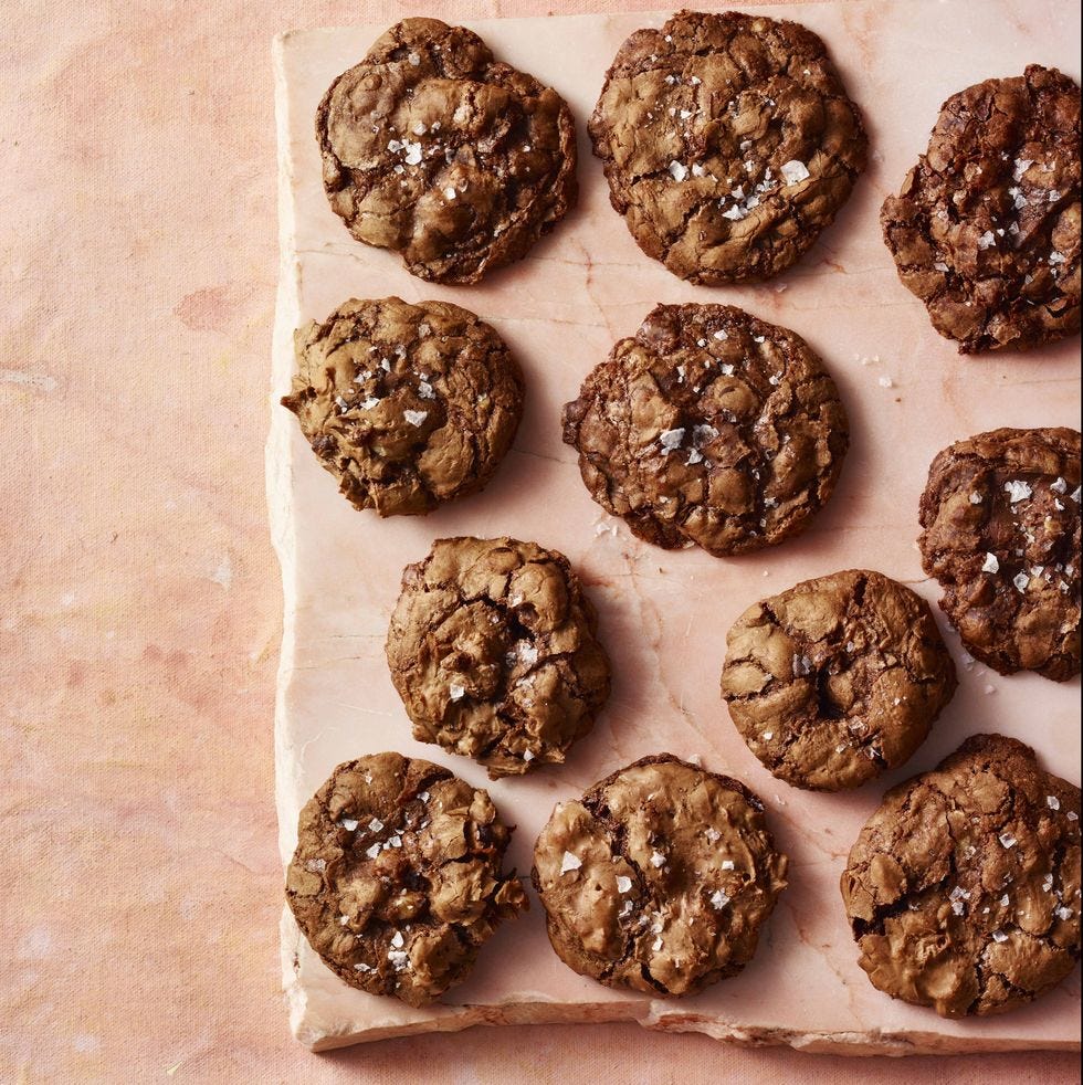 chewy chocolate walnut cookies