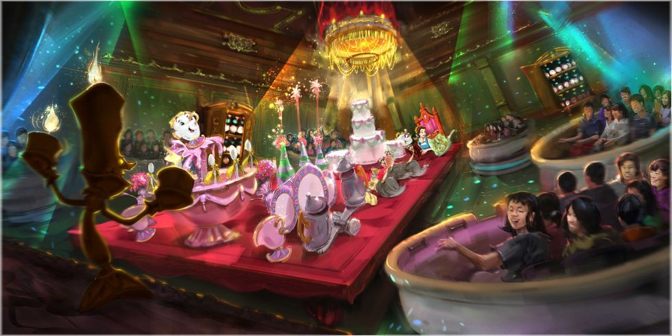 東京迪士尼《美女與野獸》新園區長這樣！史上最逼真「貝兒」、「茶壺太太」製作內幕大曝光！