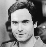 Close Up Portrait of Ted Bundy Waving