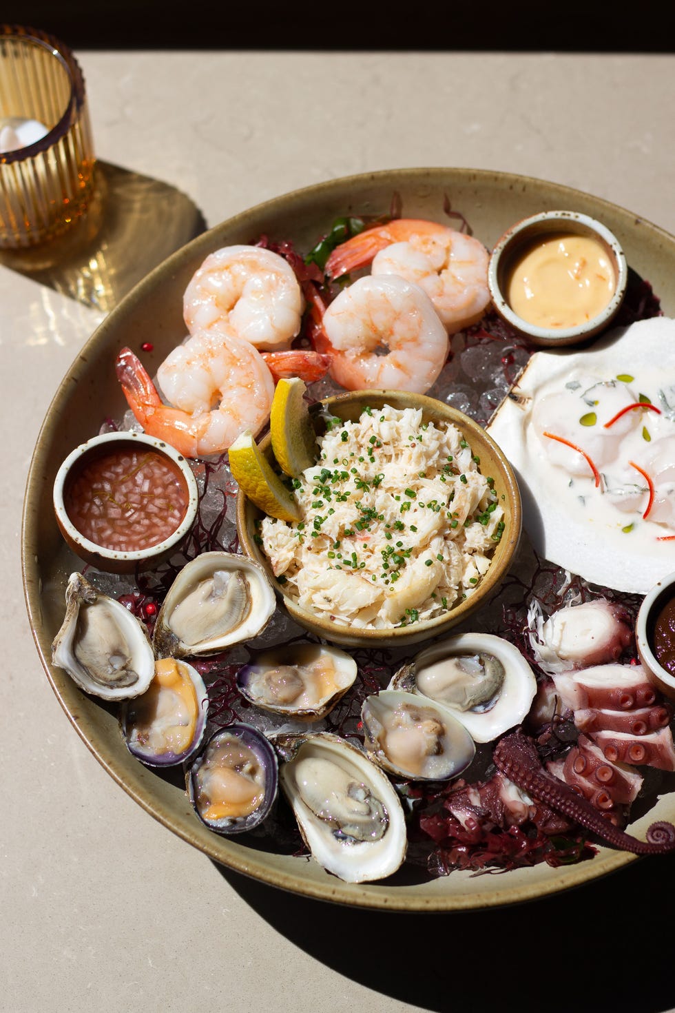 a plate of food