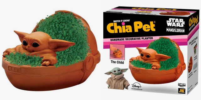 Baby Yoda Chia Pets Are Landing 