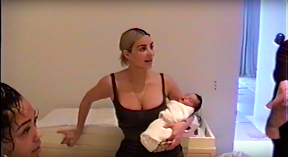 Kylie Jenner shared video footage of Chicago West