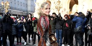 Celebrity Sightings - Paris Fashion Week - Haute Couture Spring Summer 2020 : Day One