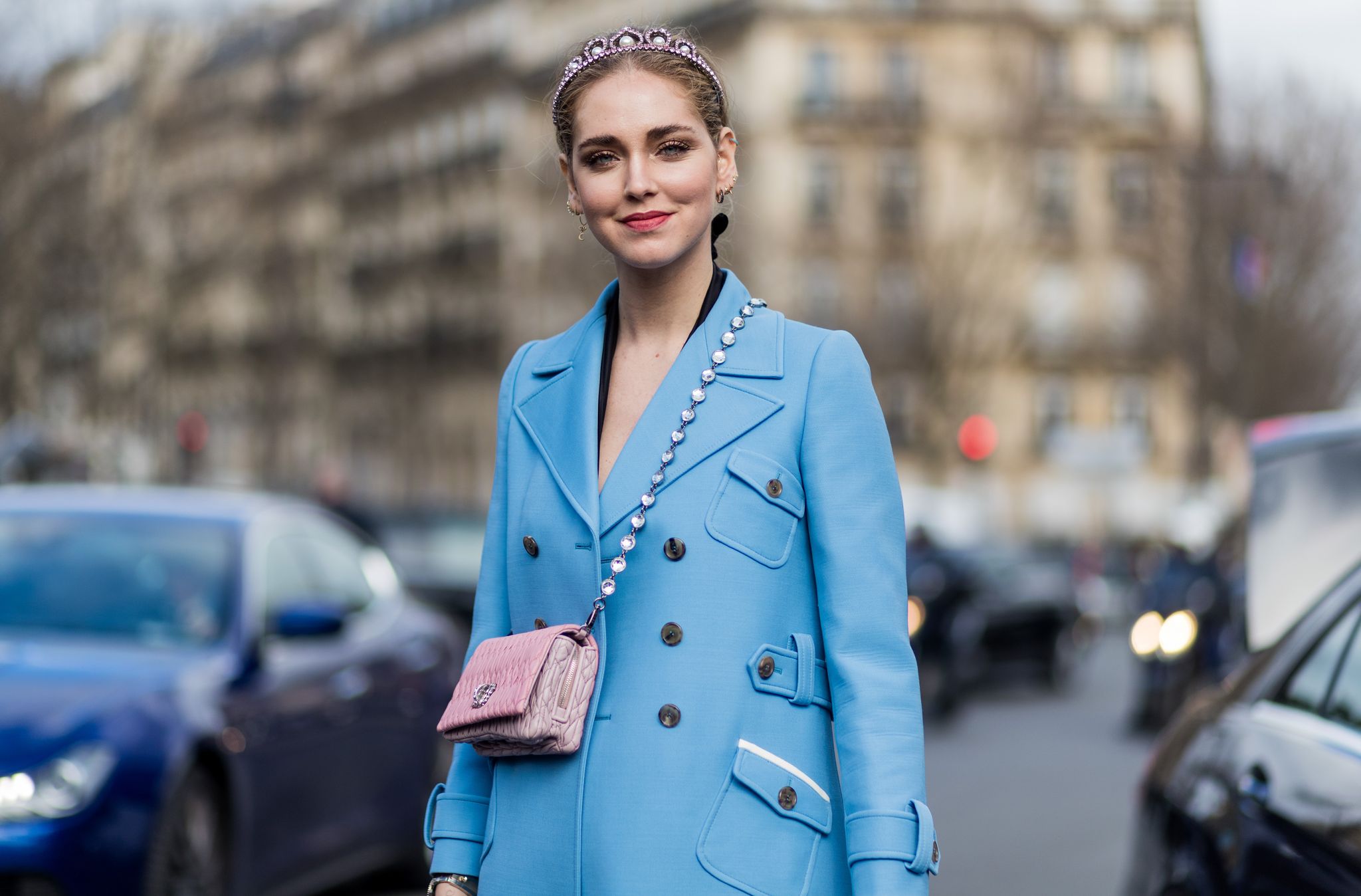 Cappotto moda 2021: quello Louis Vuitton di Chiara Ferragni è top