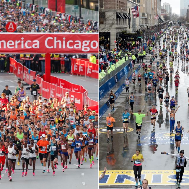 boston marathon chicago marathon