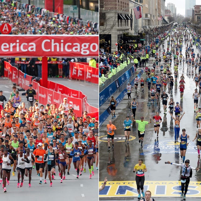 boston marathon chicago marathon