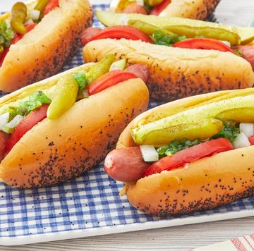 the pioneer woman's chicago style hot dog recipe
