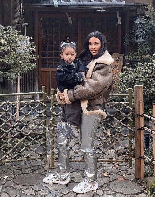 Chicago West looks like Kim Kardashian's twin in new pic