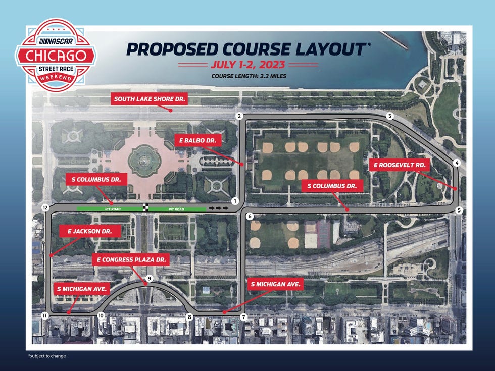 Parking for NASCAR Weekend in Chicago