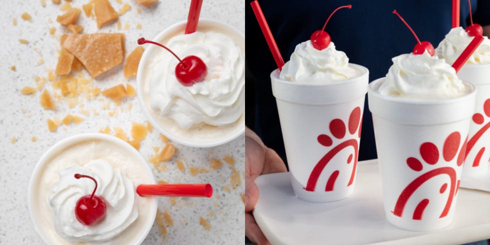 butterscotch crumble milkshake