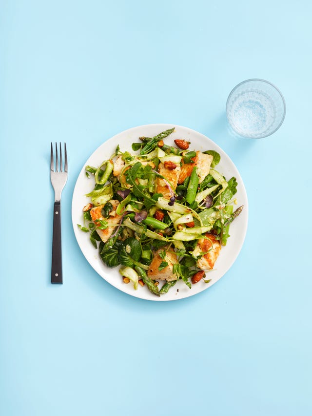 chicken and asparagus salad
