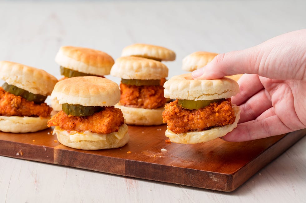 chicken and biscuit sliders horizontal