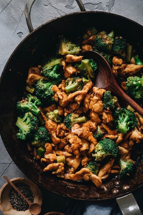 easy asian recipes  chicken and broccoli