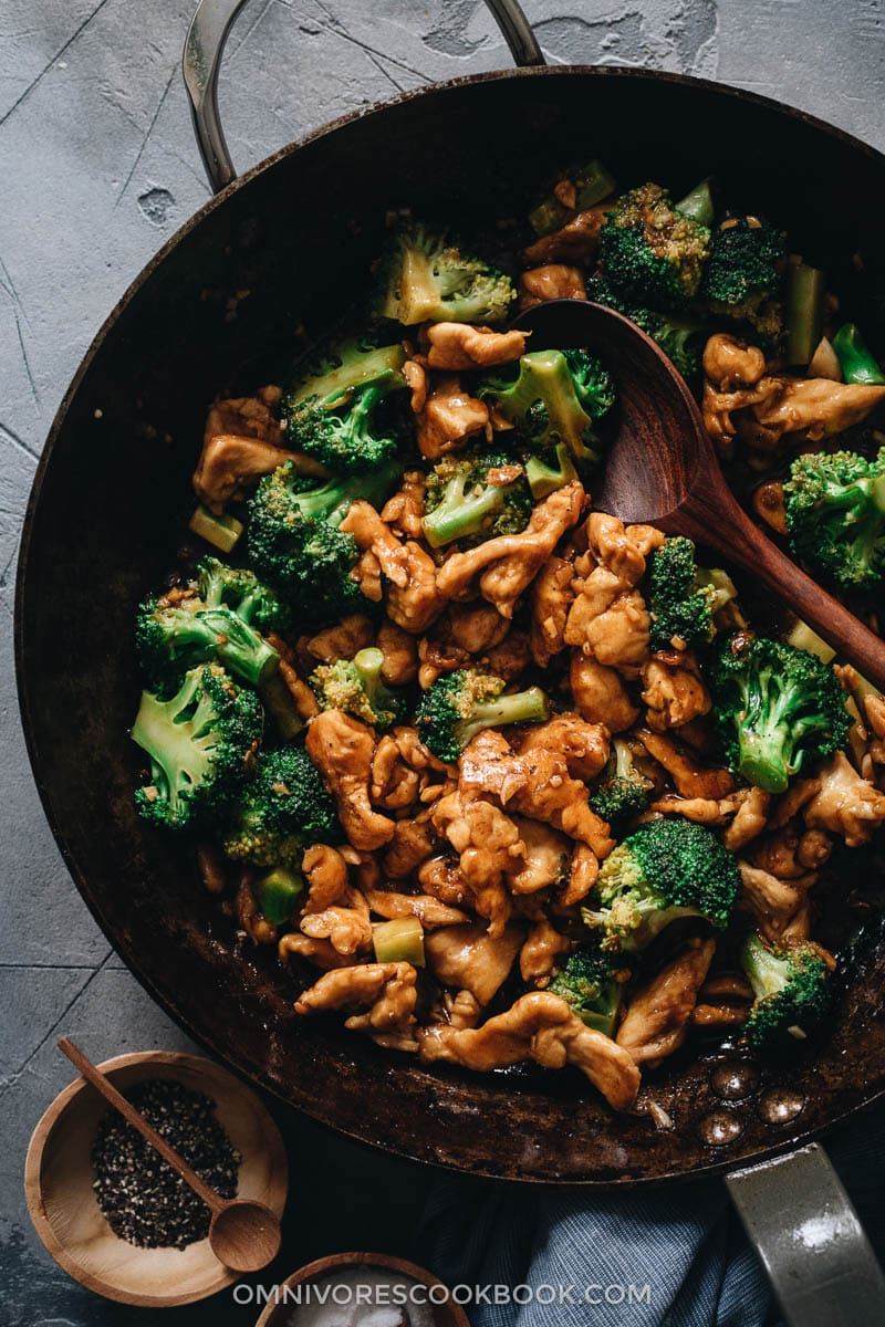 chicken and broccoli
