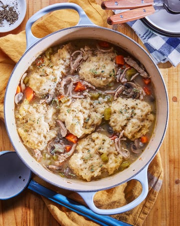 simple weeknight chicken and dumplings