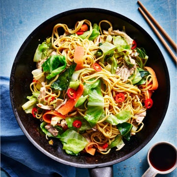 Chicken and Hispi Cabbage Stir-Fry chicken and hispi cabbage stirfry
