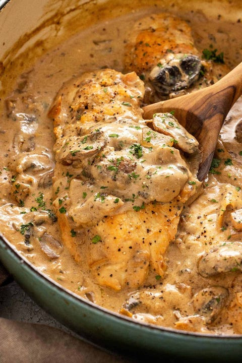 15 Chicken and Mushroom Recipes - Easy Chicken and Mushroom Ideas