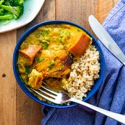 chicken and sweet potato curry
