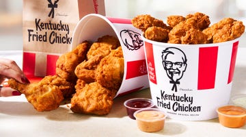 kfc free bucket of chicken