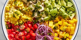 chicken avocado salad