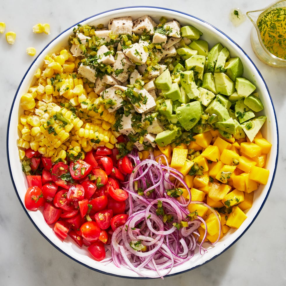 chicken avocado salad