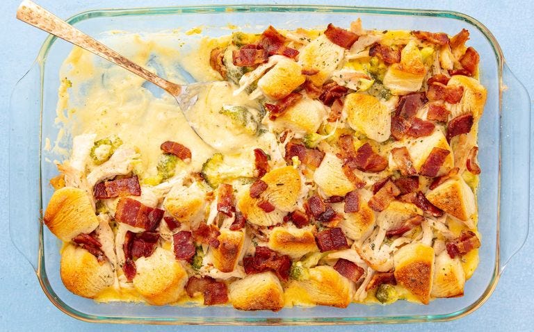preview for Chicken Bacon Ranch Bubble-Up Bake Is What Your Soul Needs