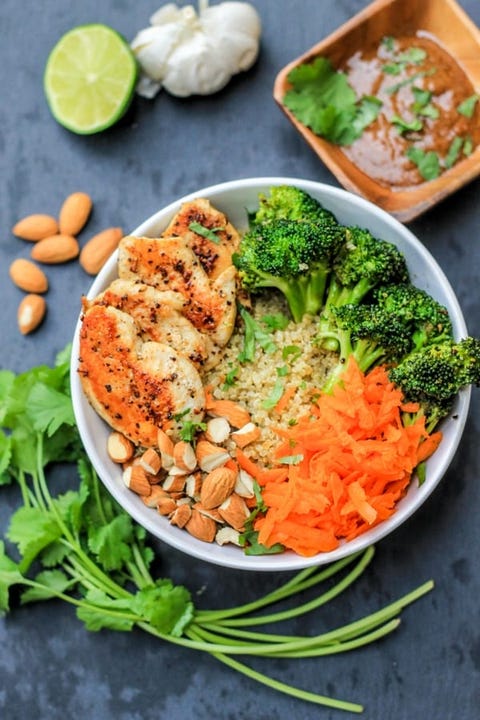 chicken broccoli almond