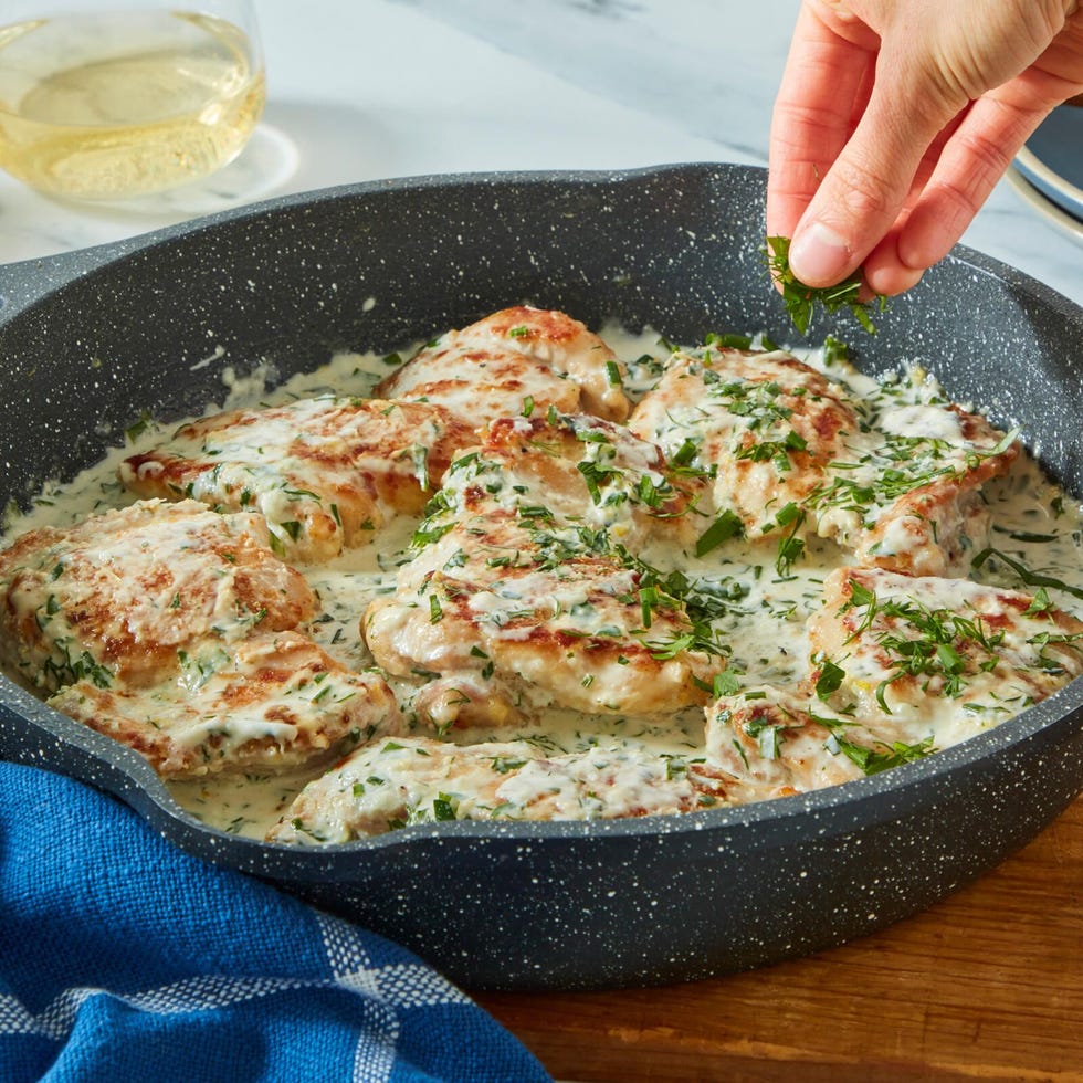 creamy lemon herb chicken breast