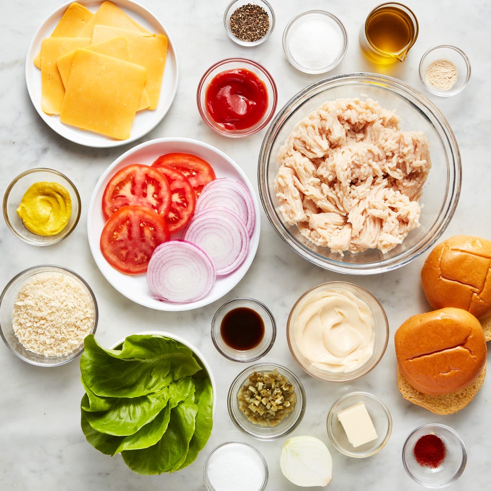chicken burgers