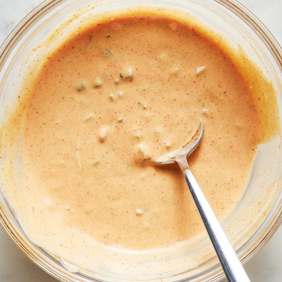 sauce Burgers de Poulet Maison