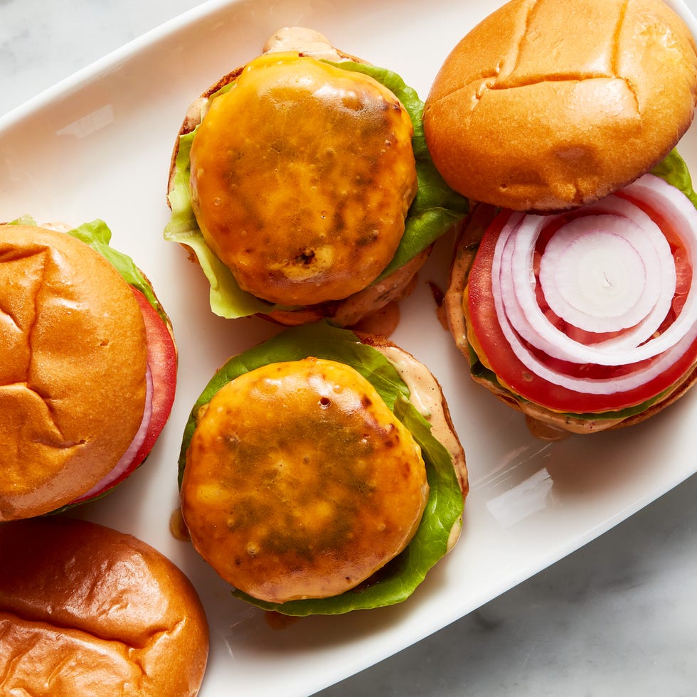 chicken burgers