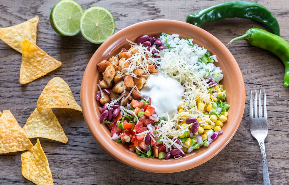 chicken burrito bowl