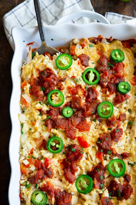 Chicken Burrito Casserole