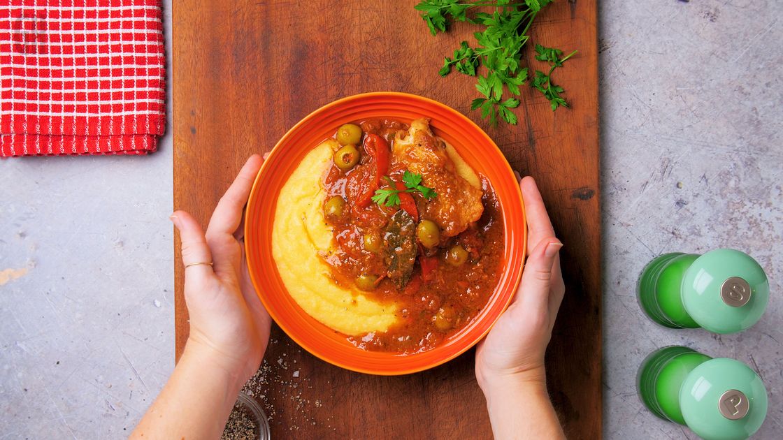 preview for Slow cooker chicken cacciatore